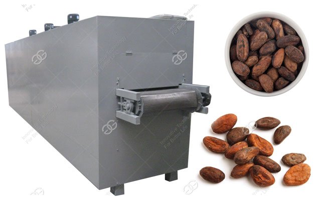 Continuous Belt Type Cocoa|Soy Beans Roasting Machine
