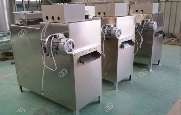 strip cutting machine of almond and other nut
