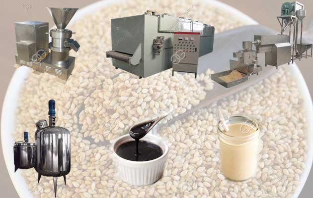Commercial Tahini Making Production Line For Sale