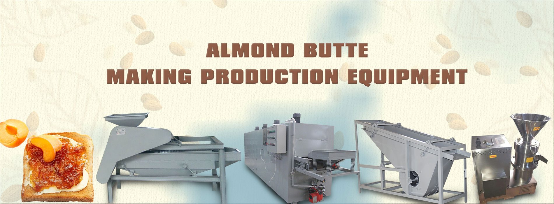 Almond Butter Making Production Equipment