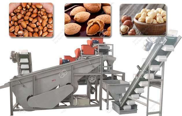 Hazelnut Shelling Equipment|Three Stage Hazelnut Cracker Machine