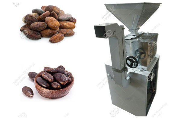 cocoa beans shelling machine