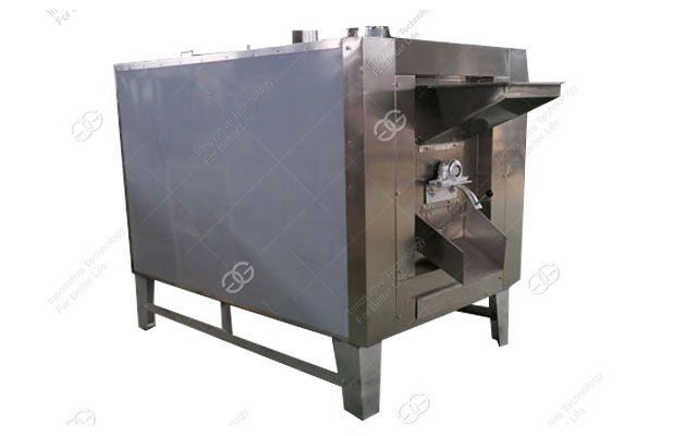 drum type nut roasting machine