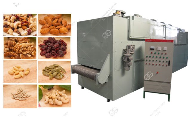 almond roasting machine