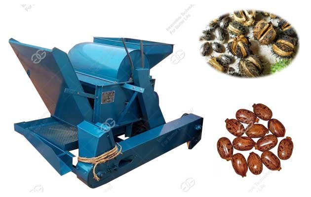 castor bean shelling machine